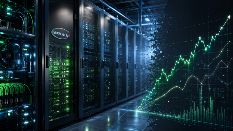 Supermicro po výsledcích, růst AI serverů je silný,