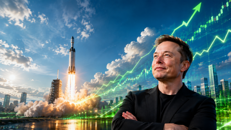 SpaceX po výsledcích: růst tržeb a pokles akcie po earnings